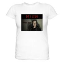 Day Zero Poster T-Shirt Women's Ladies White Static Photo